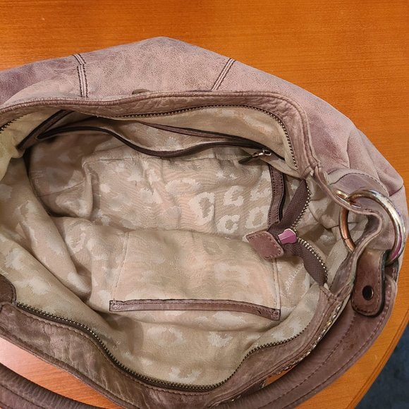 Marciano Leather Bag Studded Hobo Large Size. - Picture 7 of 11